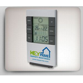 LCD Desk Clock w/Weather Station